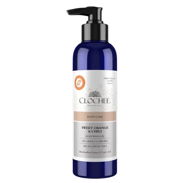 Clochee żel do mycia ciała Sweet Orange & Chili, 250 ml