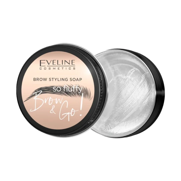 Eveline Cosmetics Brow&Go So Fluffy mydło do stylizacji brwi, 25 g