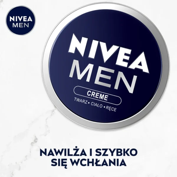 Nivea Men Creme krem uniwersalny do ciała, twarzy i rąk, 150 ml - obrazek 5