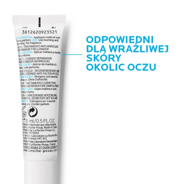 La Roche-Posay Hyalu B5 krem pod oczy, 15 ml
