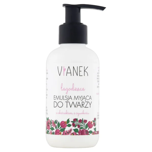 VIANEK łagodząca emulsja myjąca do twarzy, 150 ml