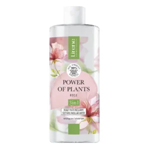 Lirene Power Of Plants Róża kojący płyn micelarny 3w1, 400 ml