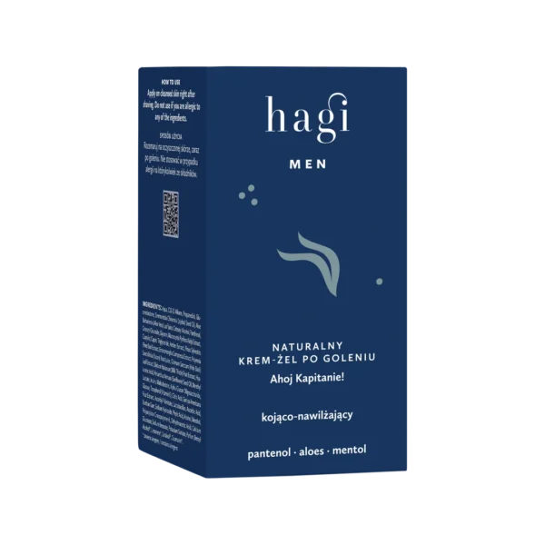 Hagi Ahoj Kapitanie krem-żel po goleniu, 50 ml - obrazek 6