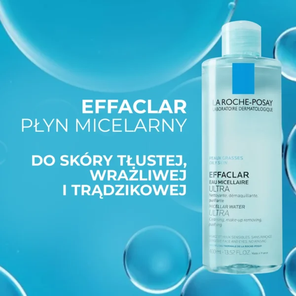 La Roche-Posay Effaclar woda micelarna, 400 ml - obrazek 5