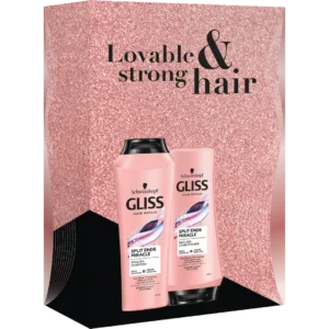 Schwarzkopf Gliss Split Ends Miracle zestaw kosmetyków do włosów, 250 ml + 200 ml
