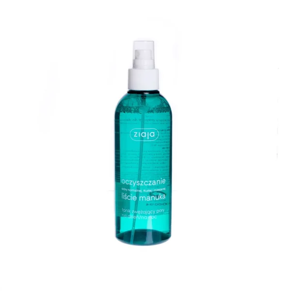 Ziaja Liście Manuka Oczyszczenie tonik zwężający pory, 200 ml