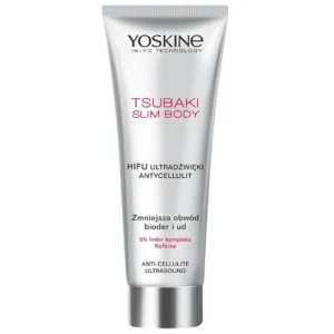 Yoskine Tsubaki Slim Body HIFU Ultradźwięki antycellulitowy rozgrzewający koncentrat do ciała, 200 ml