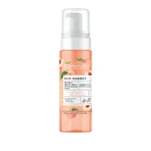 Bielenda Eco Sorbet nawilżająco-odświeżająca pianka micelarna do oczyszczania Brzoskwinia, 150 ml