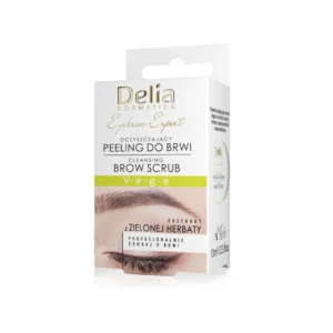 Delia Eyebrow Expert oczyszczający peeling do brwi, 10 ml