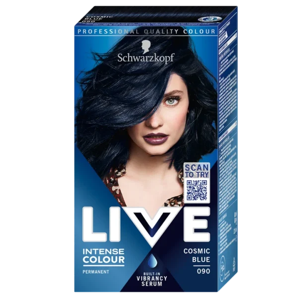 Schwarzkopf Live Intense Colour farba do włosów 90 Cosmic Blue, 1 szt.