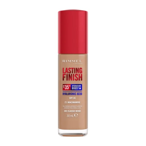 Rimmel Lasting Finish Foundation Podkład do twarzy nr 201 Classic Beige, 30 ml
