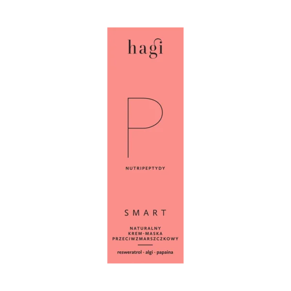 Hagi Smart P naturalny krem-maska przeciwzmarszczkowa do twarzy, 50 ml - obrazek 4