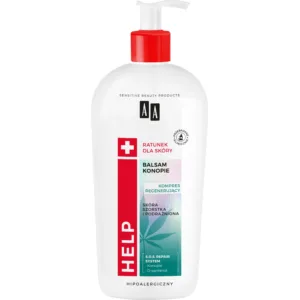 AA HELP Natural balsam do ciała regeneracja do skóry suchej, 400ml