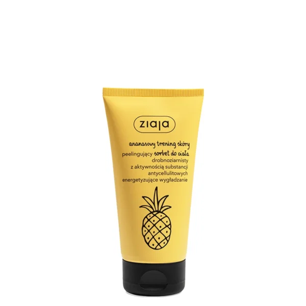 Ziaja Ananasowy Trening Skóry sorbet peelingujący do ciała, 160 ml