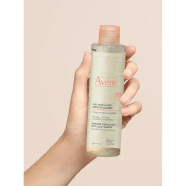 Avene woda micelarna do demakijażu, 200 ml - obrazek 3