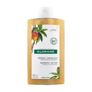 Klorane szampon odżywczy do włosów suchych z mango, 400 ml