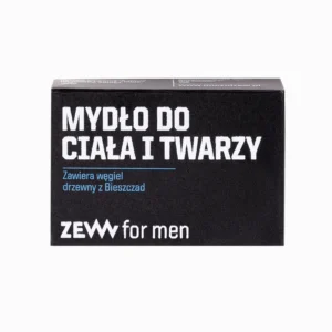 ZEW for men mydło do twarzy i ciała, 85 ml