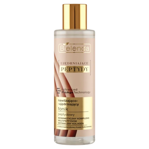 Bielenda Ujędrniające Peptydy nawilżająco-ujędrniający tonik peptydowy, 200 ml