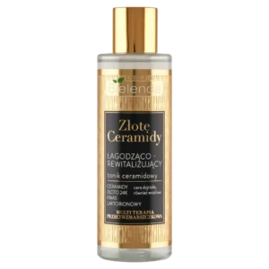 Bielenda Złote Ceramidy łagodząco-rewitalizujący tonik ceramidowy, 200 ml
