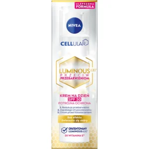 Nivea Cellular Luminous630 krem na dzień SPF 50, 40ml