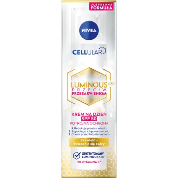 Nivea Cellular Luminous630 krem na dzień SPF 50, 40ml