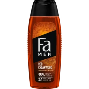 Fa Men Red Cedrawood żel pod prysznic 2w1, 400 ml
