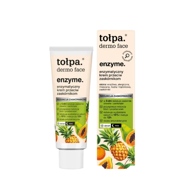 Tołpa Dermo Face Enzyme enzymatyczny krem przeciw zaskórnikom, 40 ml