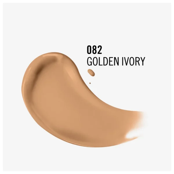 Rimmel Kind & Free wegański podkład nawilżający, 082 Golden Ivory, 30 ml - obrazek 4