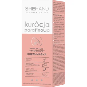 SheHand Kuracja parafinowa nawilżająco-regenerujący krem-maska do dłoni, 75 ml