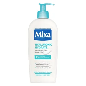 Mixa Hyaluronic Hydrate Intensywnie nawilżający balsam do ciała body milk, 400 ml
