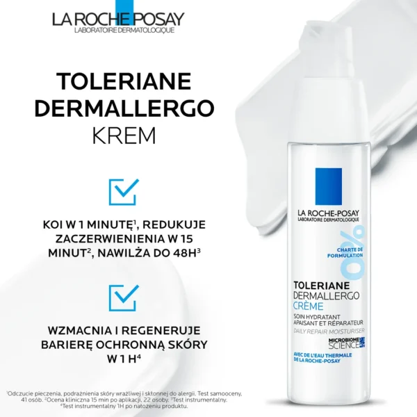 La Roche-Posay Toleriane Dermallergo, Krem o bogatej konsystencji, 40 ml - obrazek 4