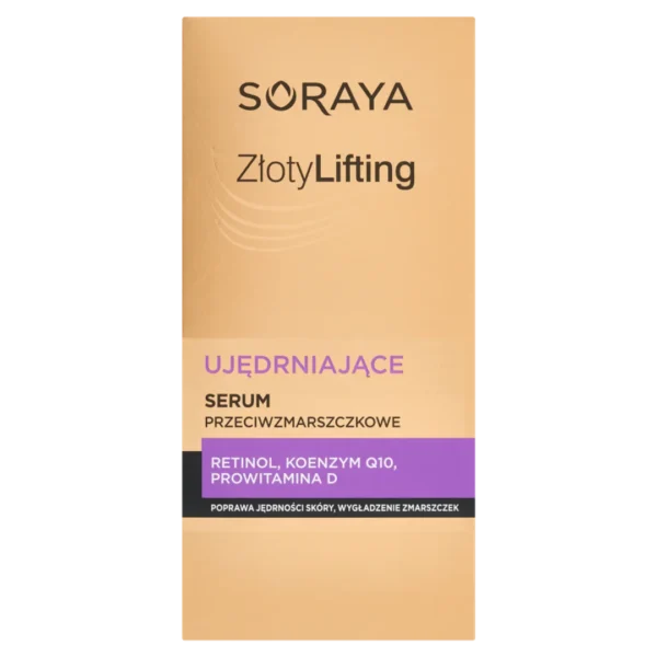 Soraya Złoty Lifting ujędrniające serum przeciwzmarszczkowe 50+, 30 ml