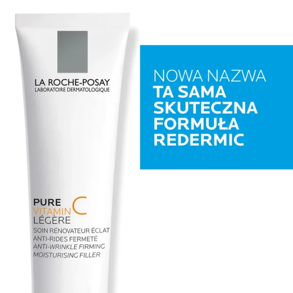 La Roche-Posay Pure Vitamin C Light, Intensywnie Nawilżający krem, 40 ml