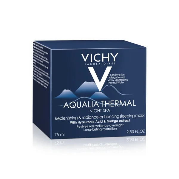 Vichy Aqualia Thermal Spa żel-krem na noc przeciw objawom zmęczenia, 75 ml - obrazek 3