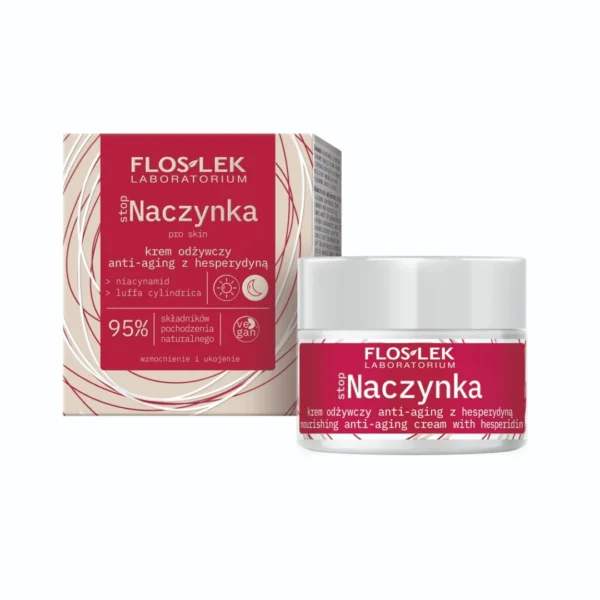 Floslek stopNaczynka krem odżywczy anti-aging z hesperydyną, 50 ml