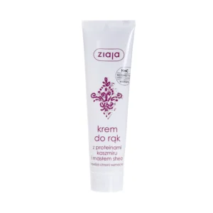 Ziaja Kaszmirowa krem do rąk z proteinami kaszmiru i masłem shea, 100 ml