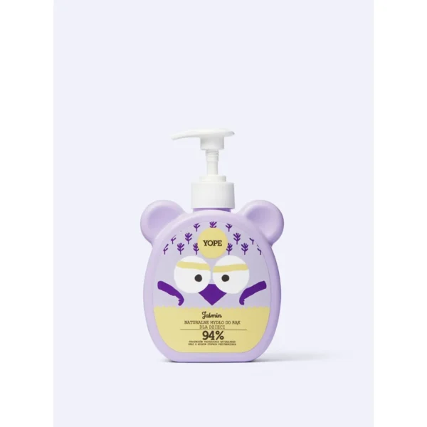 YOPE mydło dziecięce jaśmin fioletowa butelka, 400 ml - obrazek 2