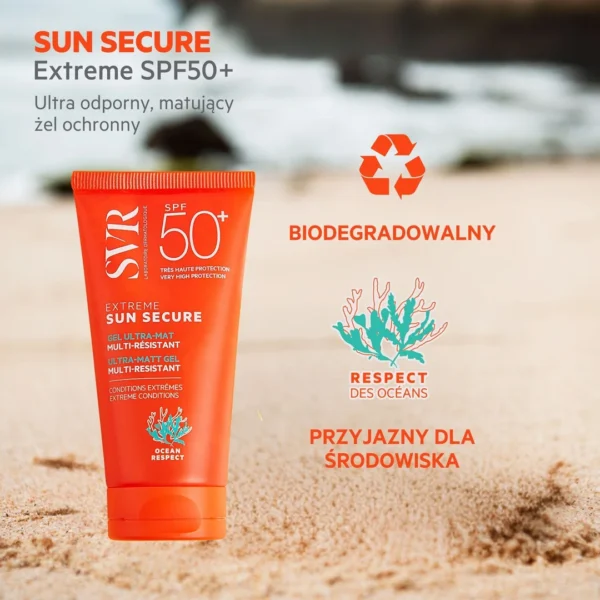 SVR Sun Secure Extreme SPF 50+ matujący żel ochronny, 50 ml - obrazek 5