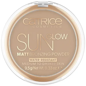 CATRICE Sun Glow Matt Bronzing Powder puder brązujący 035 Universal Bronze, 9,5 g