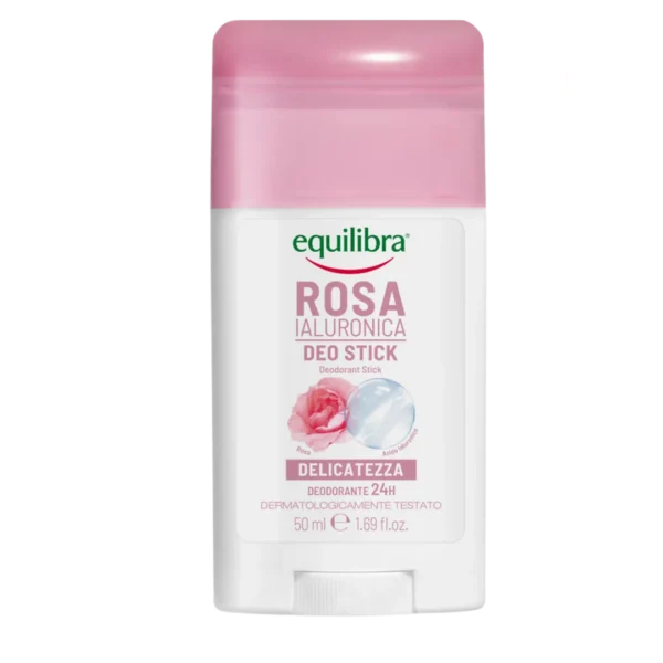 Equilibra różany dezodorant w sztyfcie, 50 ml