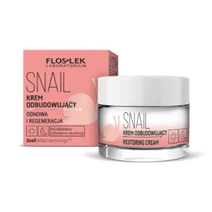 Floslek Snail krem odbudowujący na dzień i noc, 50 ml