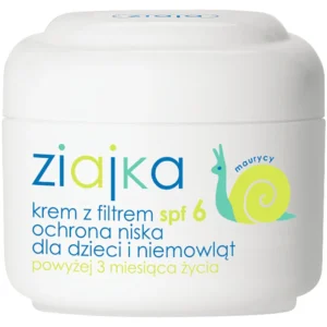 Ziaja Ziajka krem ochronny z filtrem SPF 6 dla dzieci i niemowląt, 50 ml