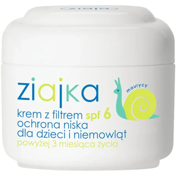 Ziaja Ziajka krem ochronny z filtrem SPF 6 dla dzieci i niemowląt, 50 ml