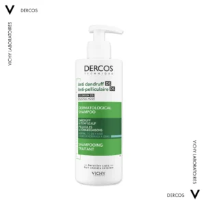 Vichy Dercos Szampon przeciwłupieżowy, włosy normalne i przetłuszczające się, 390 ml