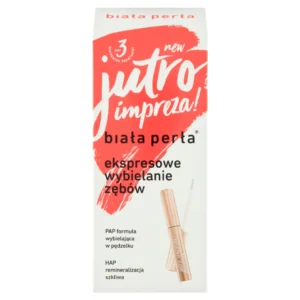 Biała Perła Jutro Impreza! żel wybielający, 8 ml + pasta wybielająca, 30 ml