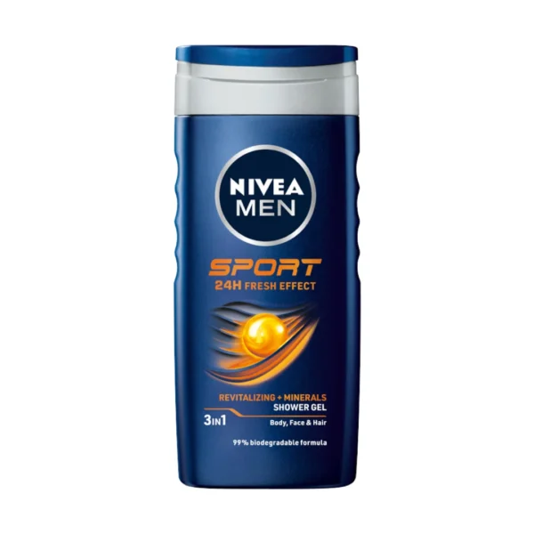 Nivea Men Protect & Care zestaw żel i antyperspirant, 250 ml + 50 ml - obrazek 3