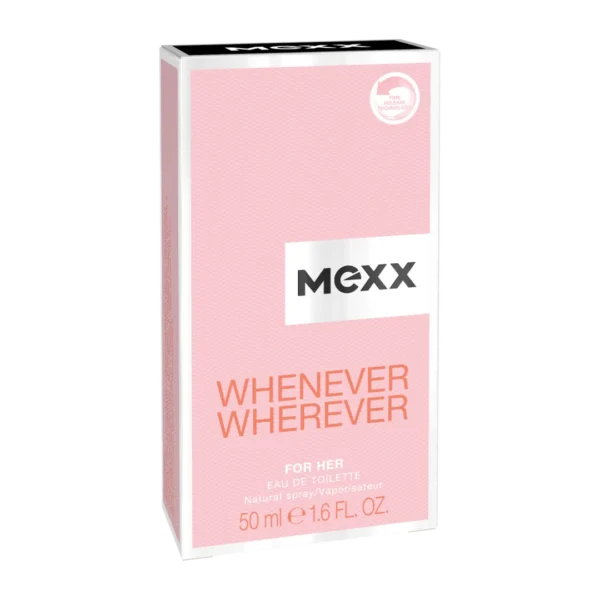 Mexx Whenever Wherever woda toaletowa dla kobiet, 50 ml - obrazek 2