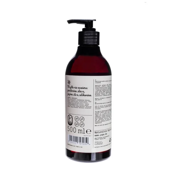 YOPE mydło do rąk wanilia i cynamon, 500 ml - obrazek 4