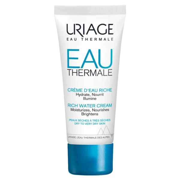 Uriage Eau Thermale bogaty krem aktywnie nawilżający, 40 ml