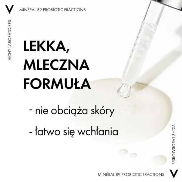Vichy Minéral 89 Probiotic Fractions, Skoncentrowane serum regenerujące, 30 ml - obrazek 4
